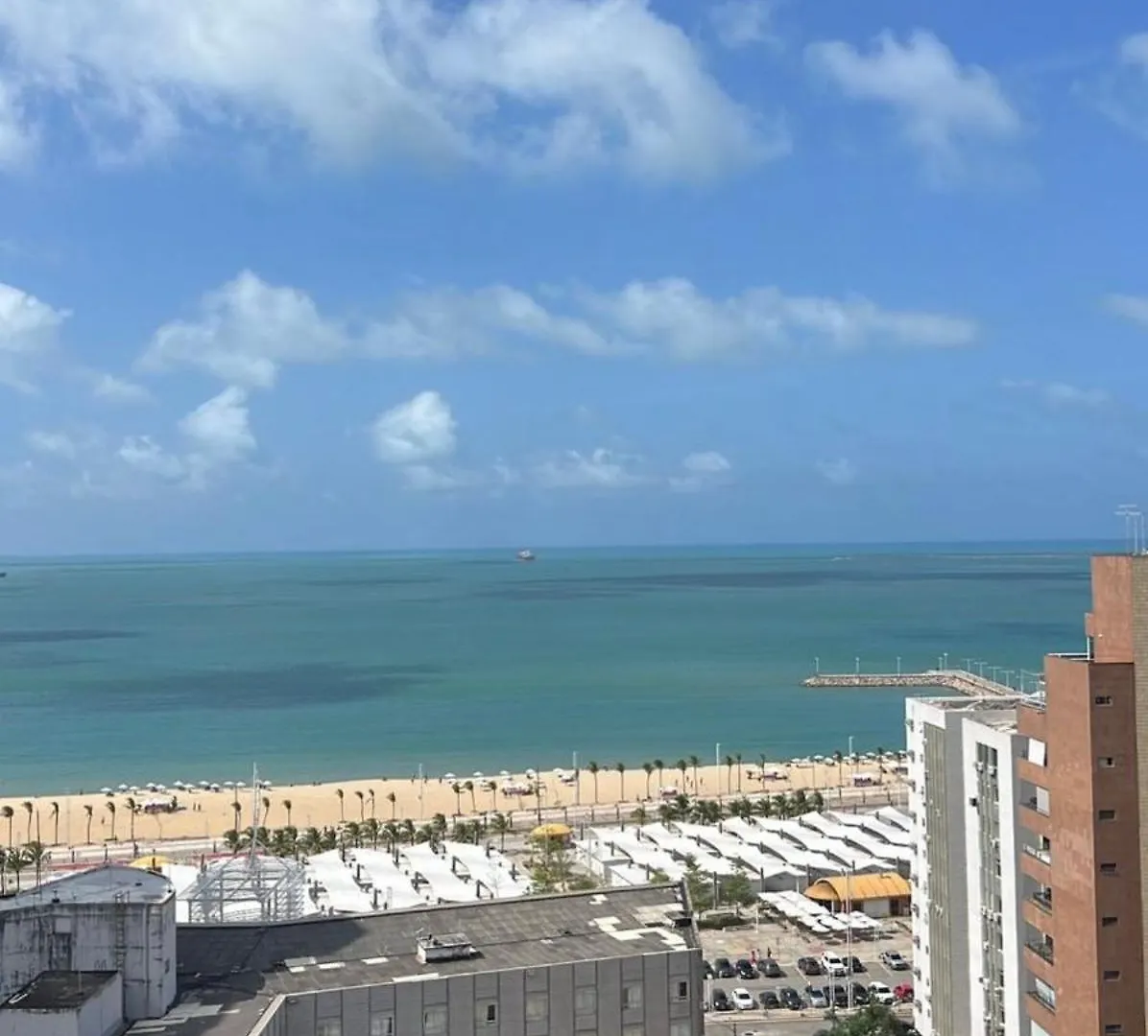 Apartamento Vista Mar, Praia Mansa Hotel Форталеза